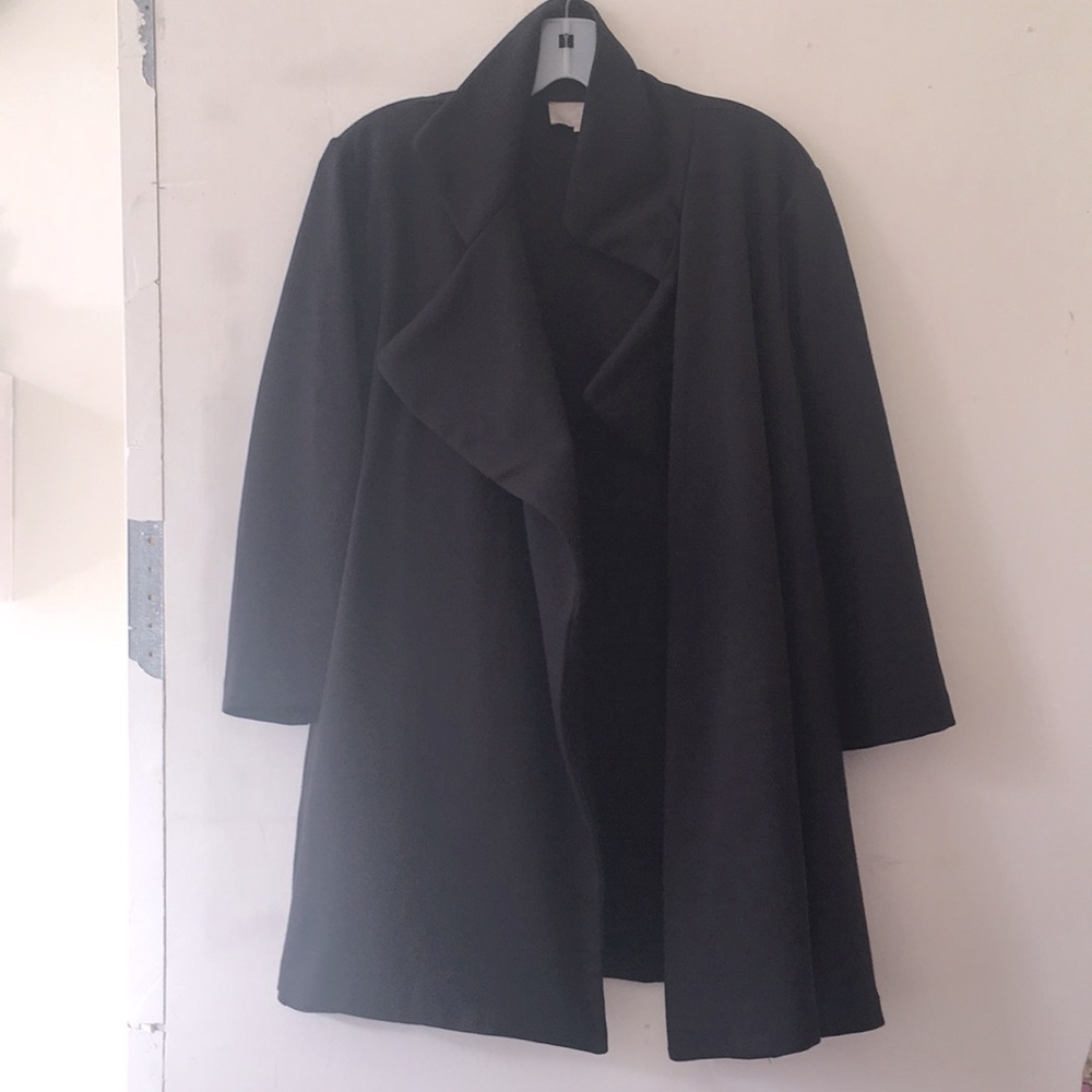 Black mid sleeve coat/blazer